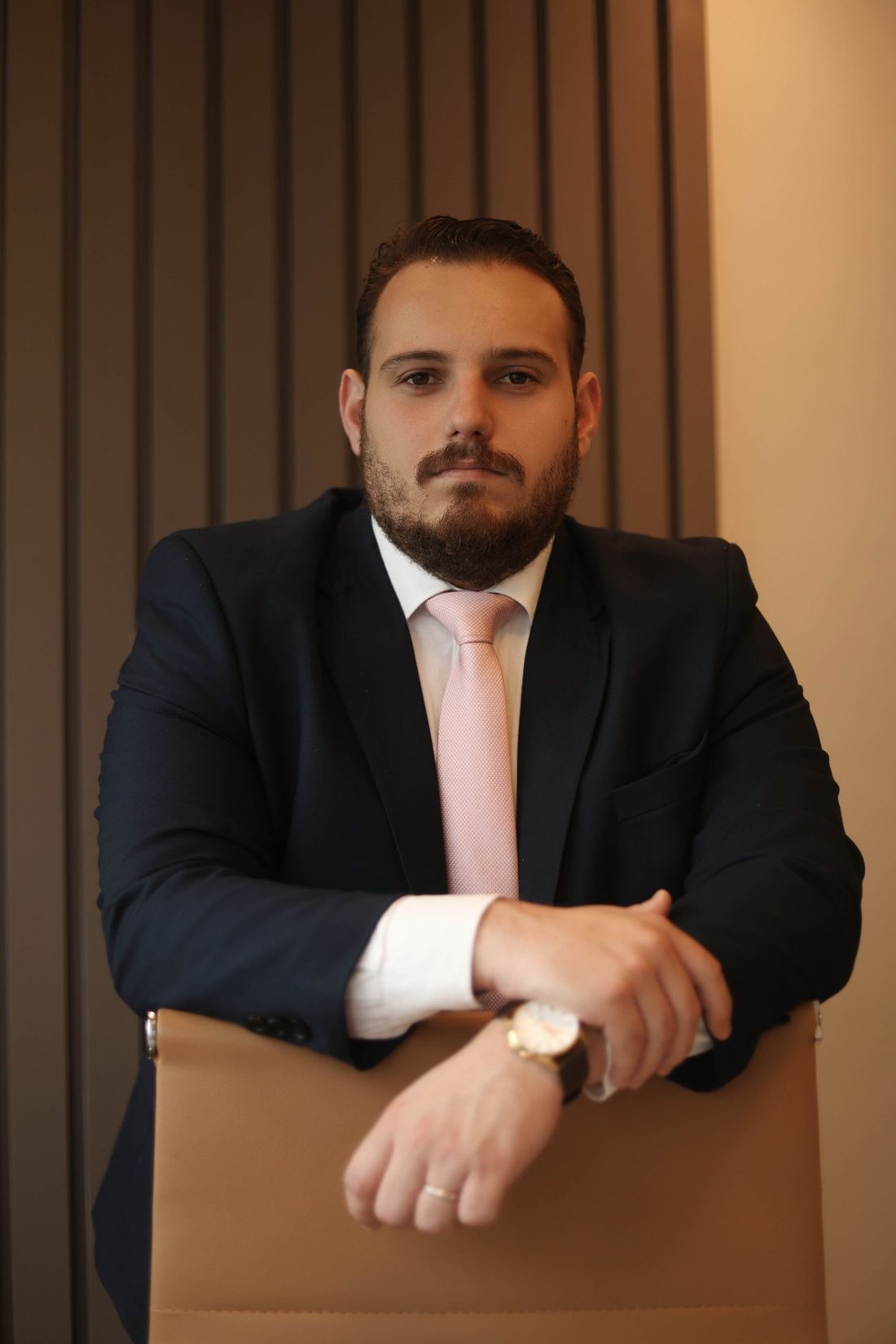 Eduardo Fontana em seu escritório